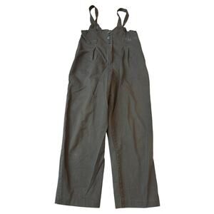 Vintage 90s Zig Zag 1920s Inspired Wide Leg Trouser Jumpsuit Women Small